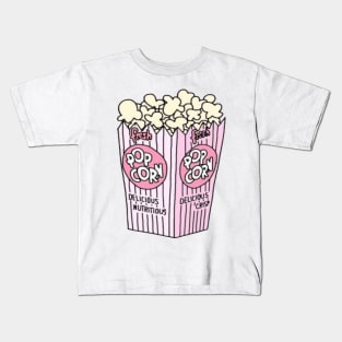 Pink Popcorn Kids T-Shirt